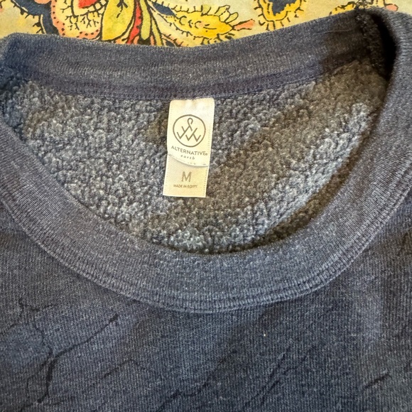 Men’s M navy blue Alternative earth crew neck - Picture 5 of 7